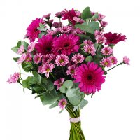 Skimrande lila - Buketter - Skicka blommor i %city%